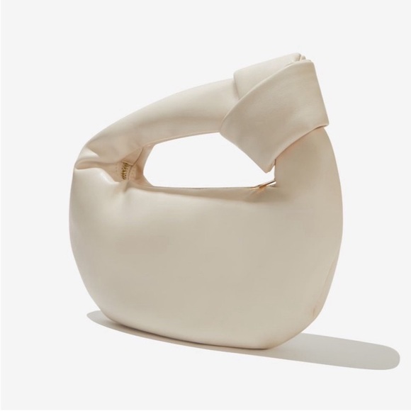 MELIE BIANCO ALEXANDRA TOP HANDLE BAG IN CREAM, NWT! - Picture 2 of 7